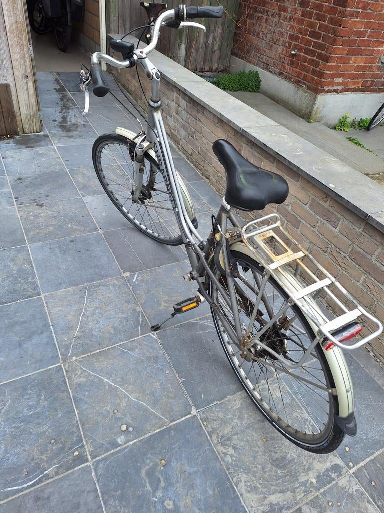 Damesfiets, Ophalen