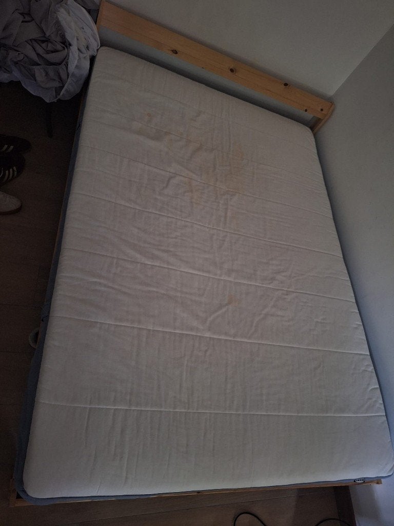 Matras, Ophalen, Gebruikt, Tweepersoons, 140 cm