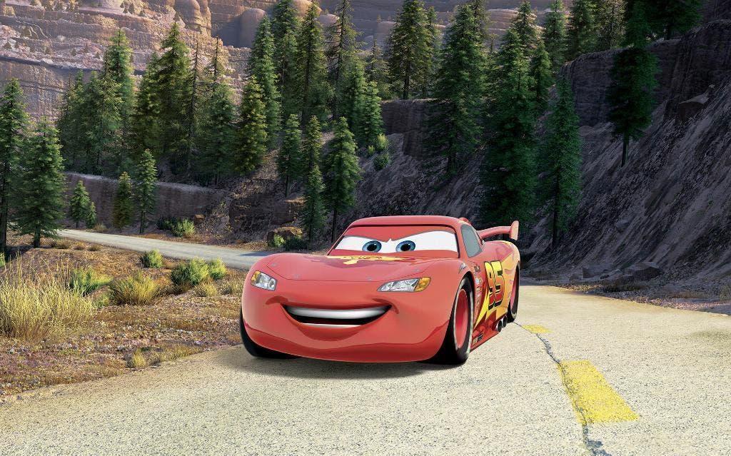 Disney Cars Vlies Behang - 400x250 cm - Gratis Verzending, Enlèvement ou Envoi, Neuf, Décoration murale