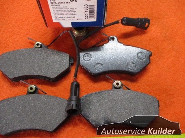 Remblokken voorzijde Audi 100 200 C2 C3 Quattro 85 BP690 FTE, Neuf, -, Audi, -