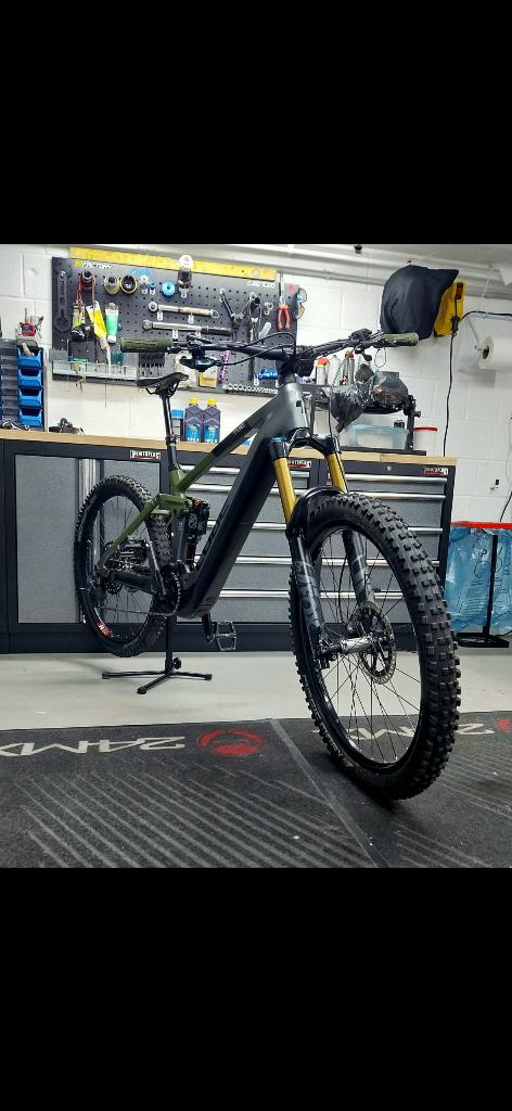 VTT ebike cube, Vélos & Vélomoteurs, Vélos | VTT & Mountainbikes, Autres marques, 45 à 49 cm, Comme neuf, Enlèvement