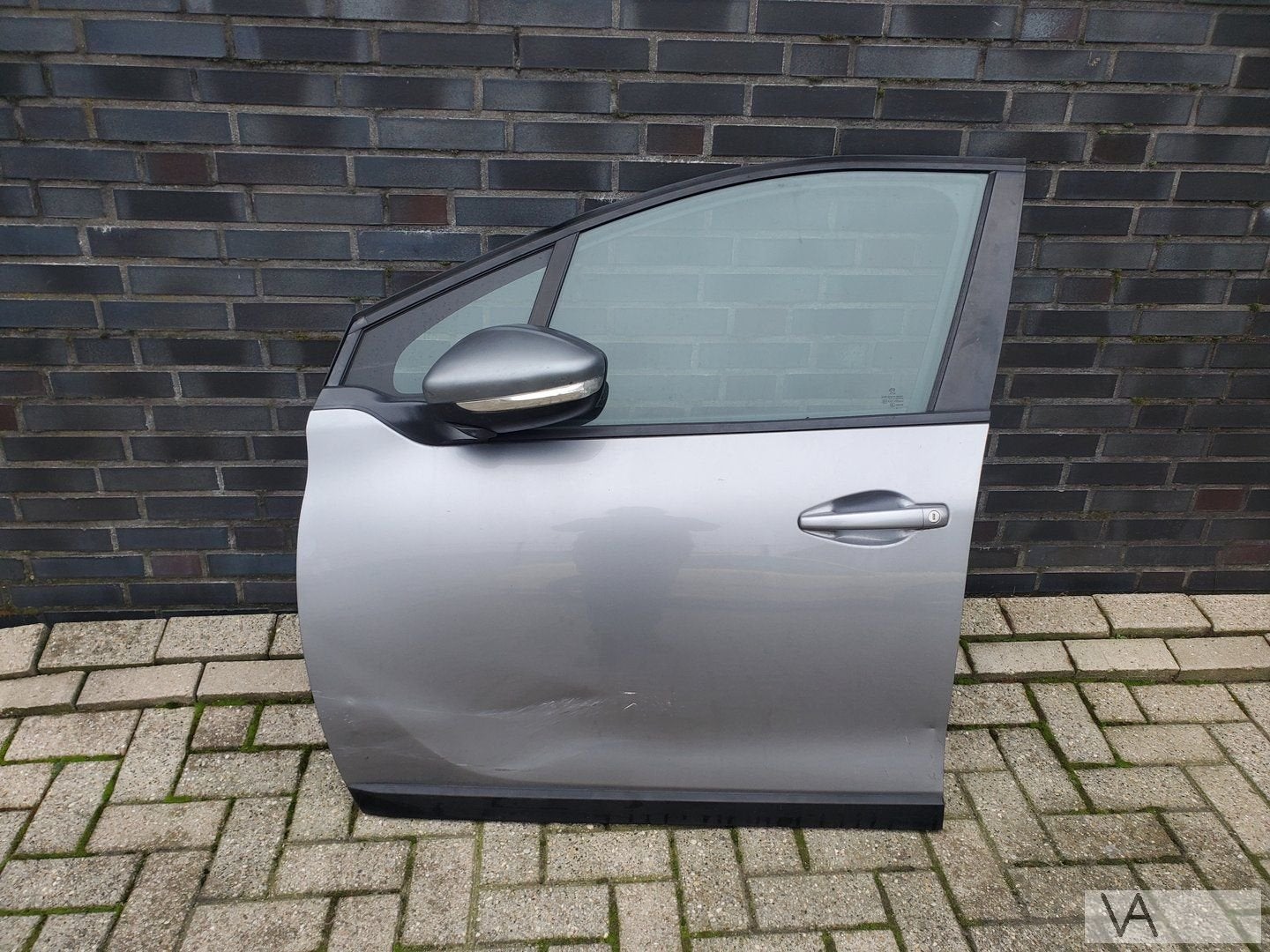 Peugeot 2008 deur linksvoor compleet 2013 - 2019 SCHADE €100, Gebruikt, -, Deur, -