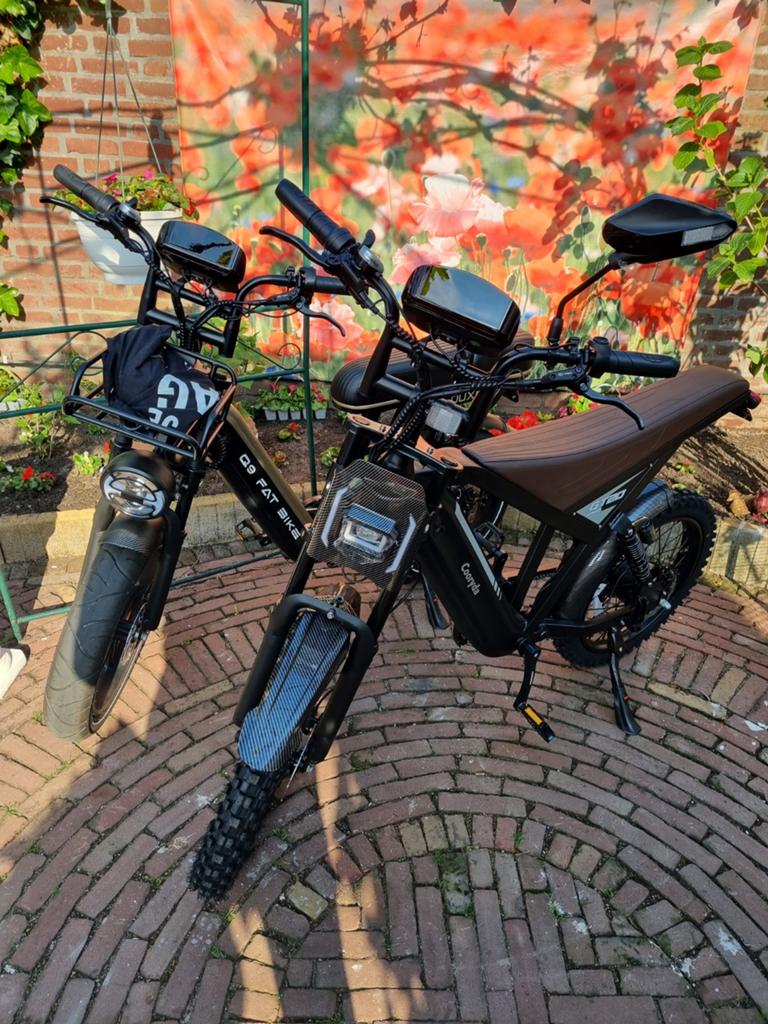 Ouxi GT20 pro electrische skinnybike ZWART, Ophalen, Nieuw, Schijfrem, Overige typen