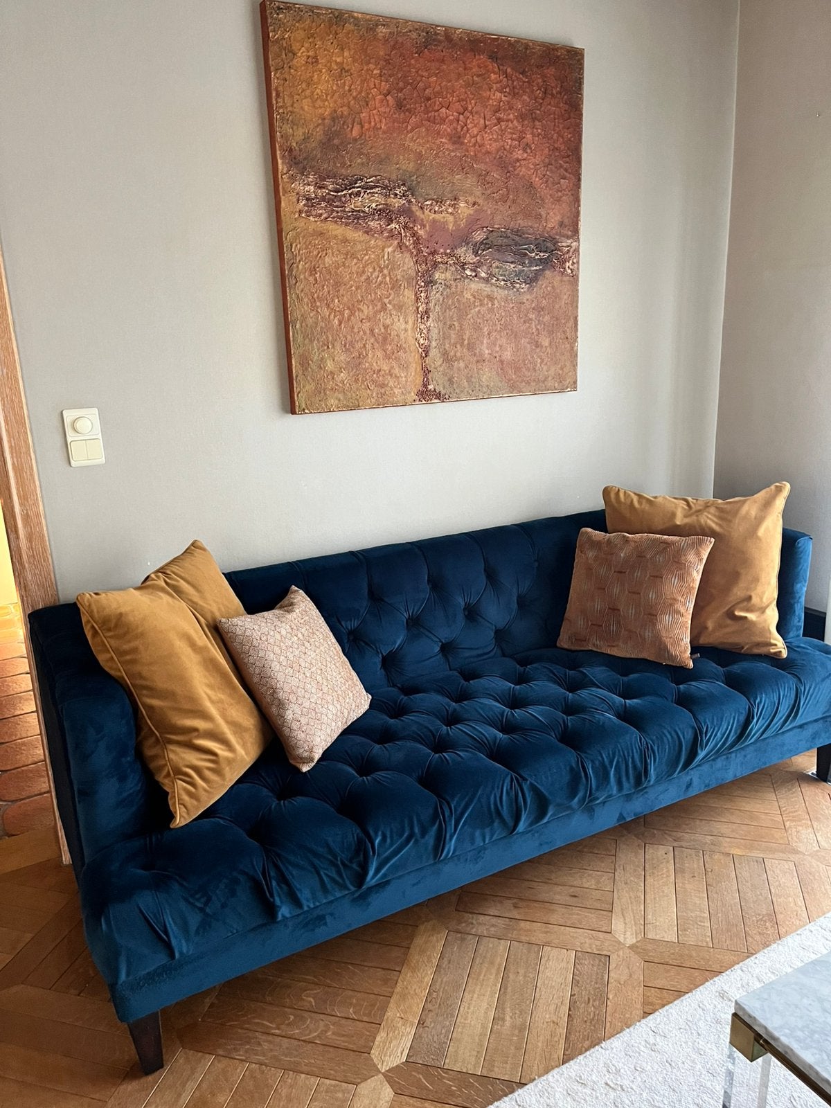 Zetel voor 3 a 4 personen (wij verhuizen), Ophalen, 150 tot 200 cm, Driepersoons, 75 tot 100 cm