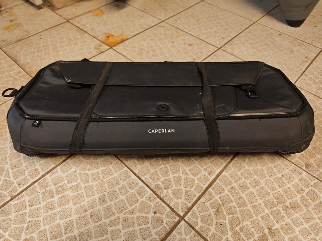Bourriche pour float tube, Enlèvement