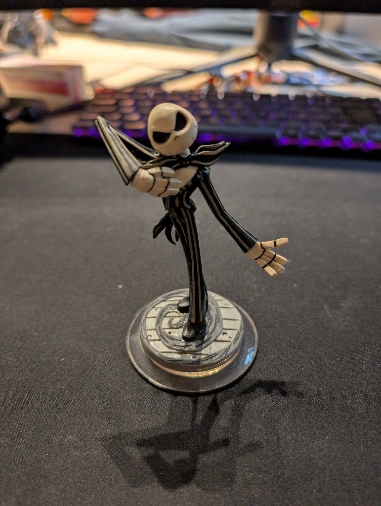 Disney Infinity - Jack Skellington, Collections, Enlèvement ou Envoi, Autres personnages, Comme neuf, Statue ou Figurine