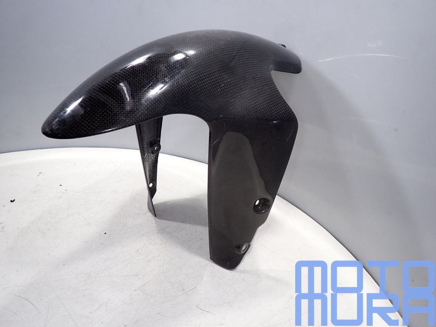 Ducati 848 1098 1198 2007 - 2013 carbon voorspatbord race sp, Motoren, Gebruikt, -, -, Ophalen of Verzenden