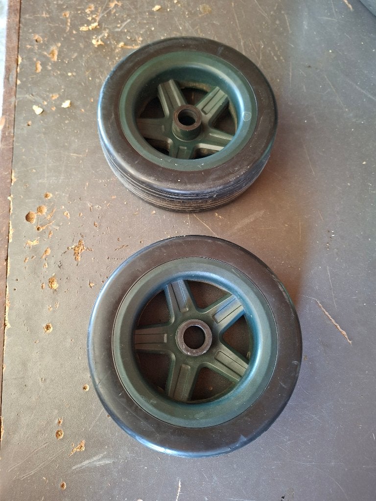 Wielen voor Metabo zaagmachine, Ophalen of Verzenden, Gebruikt, Metabo