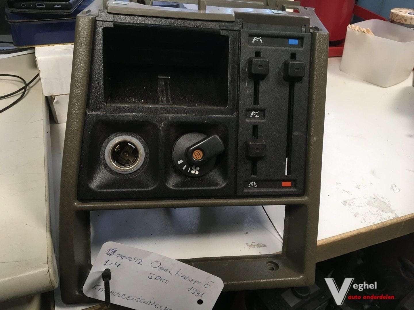Opel Kadett E '91 Kachelbedieningspaneel, Auto-onderdelen, Gebruikt, -, -, Ophalen of Verzenden
