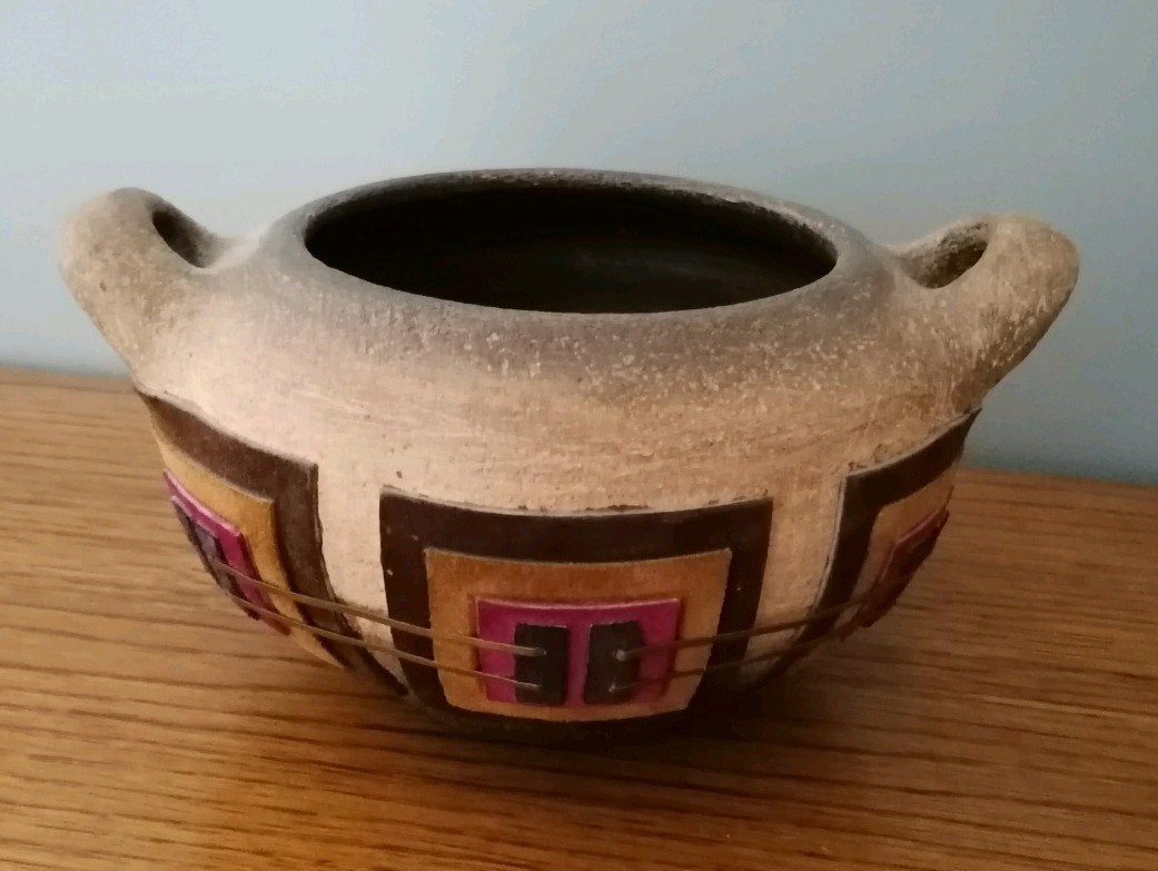 🪷🌸💮 1950s creation unique art Antiquité vase en céramique, Antiquités & Art, Enlèvement