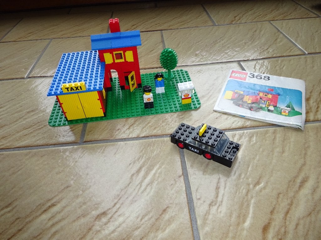 lego vintage Taxi, Kinderen en Baby's, Lego, Ophalen of Verzenden, Zo goed als nieuw, Compleet