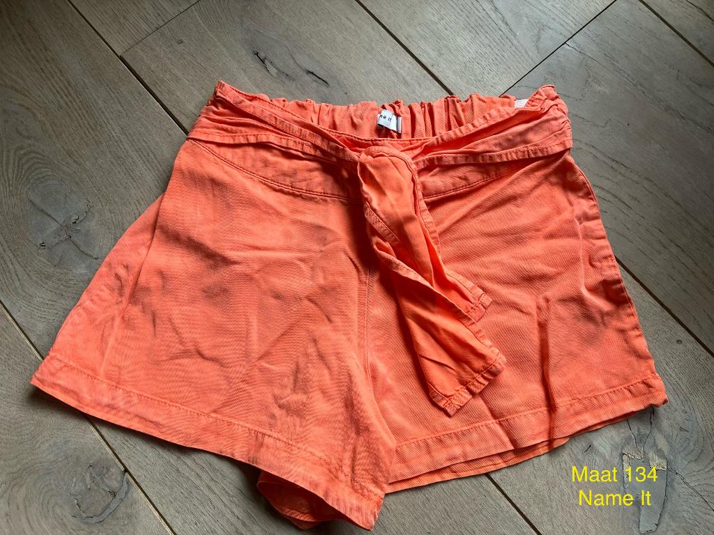 Short - Name It - Maat 134, Kinderen en Baby's, Kinderkleding | Maat 134, Broek, Gebruikt, Meisje, Name it