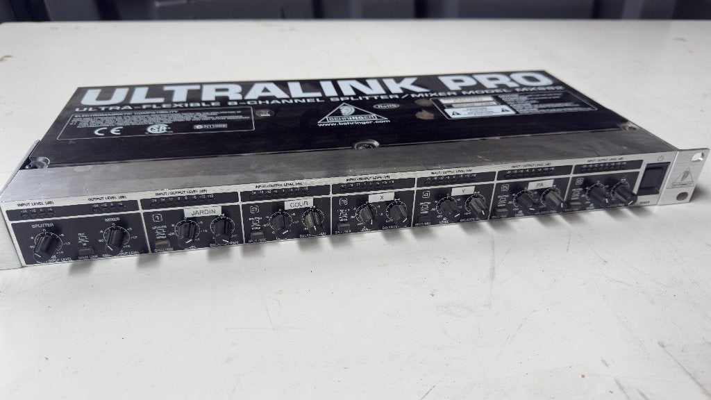 Behringer ultralink pro, Muziek en Instrumenten, Mengpanelen, Ophalen, Gebruikt, 5 tot 10 kanalen