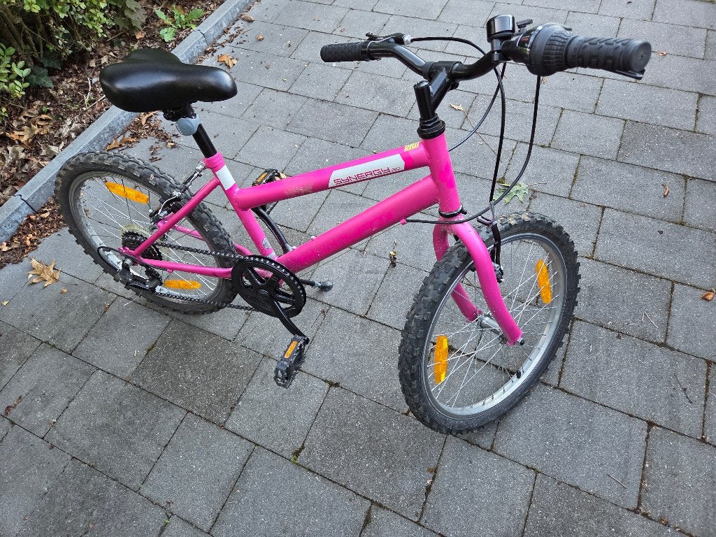 Velo fille 20 pouces, Frein sur jante, Frein à main, Utilisé, Muddyfox