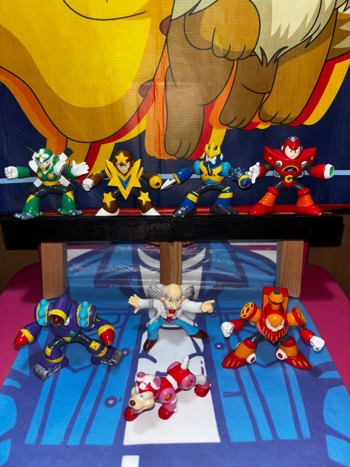 1993 Japanse Mega Man Lots Rockman 5 Full Color Bandai, Ophalen of Verzenden, Gebruikt
