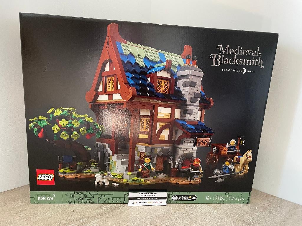 Lego Ideas - 21325 - Medieval Blacksmith, Neuf, Lego, Ensemble complet, Ideas