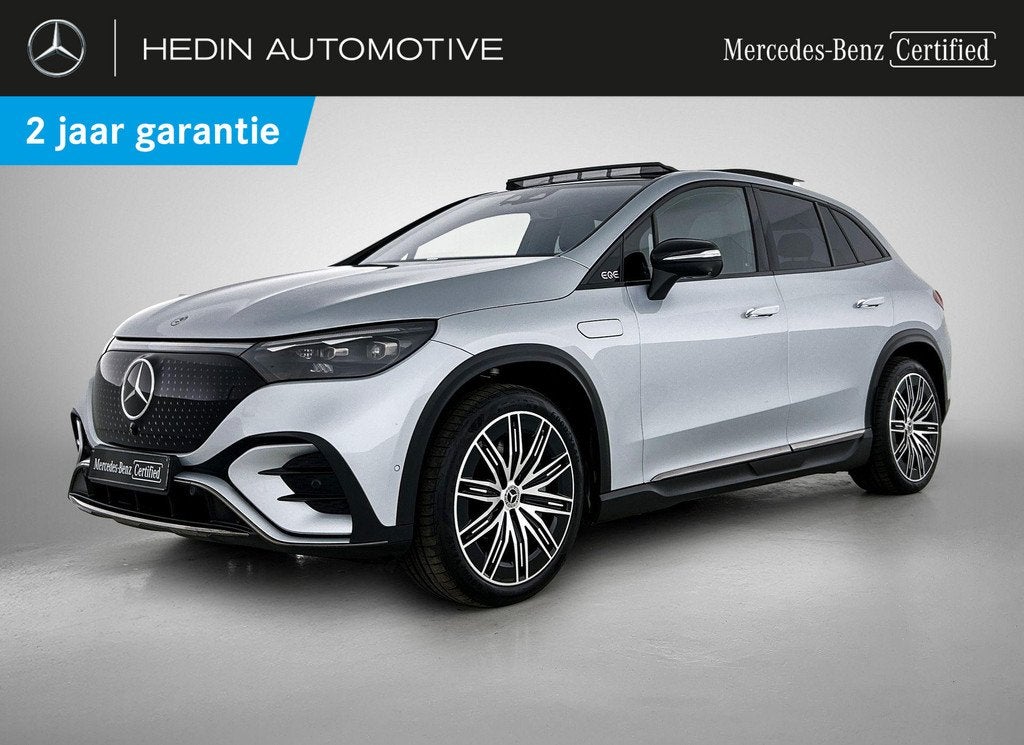 Mercedes-Benz EQE-Klasse SUV 350 4MATIC AMG Line Night Pack, Auto's, Mercedes-Benz, Automaat, Achterwielaandrijving, Lederen bekleding