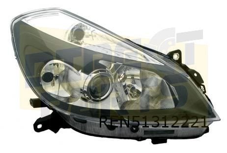 Renault Clio III (-2/08) Koplamp Links (bochtverlichting) (d, -, Renault, -, Nieuw