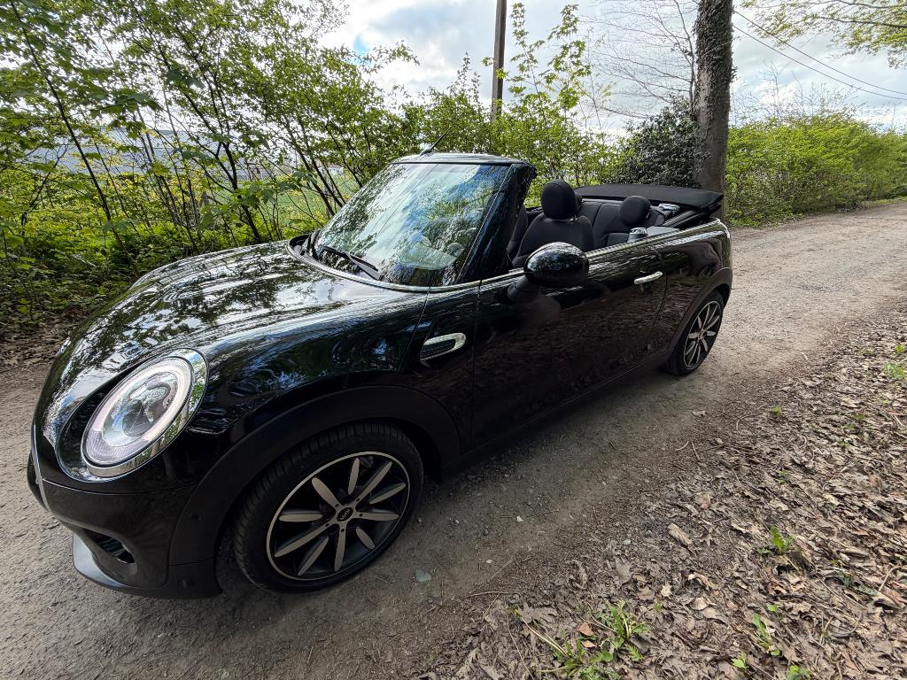 Mini cooper cabrio, Auto's, Mini, Voorwielaandrijving, Stof, Cabriolet, Zwart