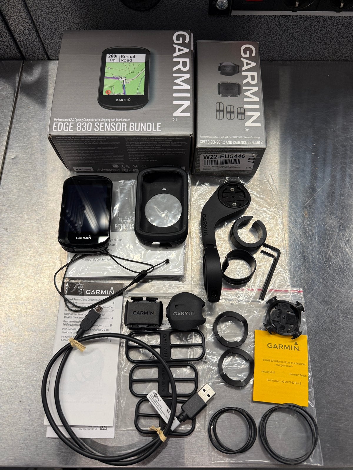 Garmin Edge 830 sensor bundle, Ophalen, Draadloos, Zo goed als nieuw