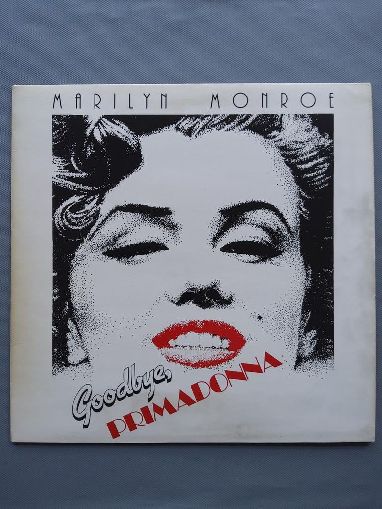 MARILYN MONROE   GOODBYE PRIMADONNA met posterkalender 1982, Enlèvement ou Envoi, Blues