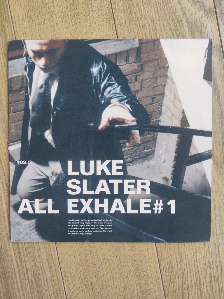 Vinyl: Luke Slater – All Exhale # 1, CD & DVD, Enlèvement ou Envoi, Utilisé