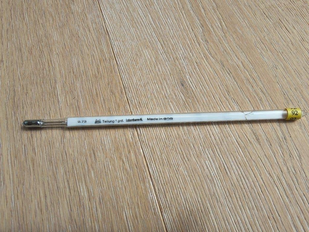 Kwalitatieve kwik thermometer, Diversen, Ophalen, Zo goed als nieuw