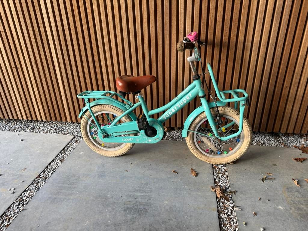 Kinderfiets lichtblauw, Ophalen, Gebruikt