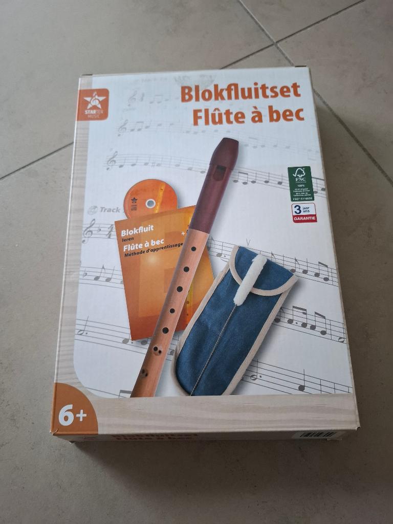 blokfluit, Muziek en Instrumenten, Blaasinstrumenten | Blokfluiten, Ophalen of Verzenden, Zo goed als nieuw, Met koffer, hoes of etui