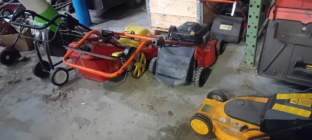 Grasmaaiers etc, Enlèvement, Utilisé