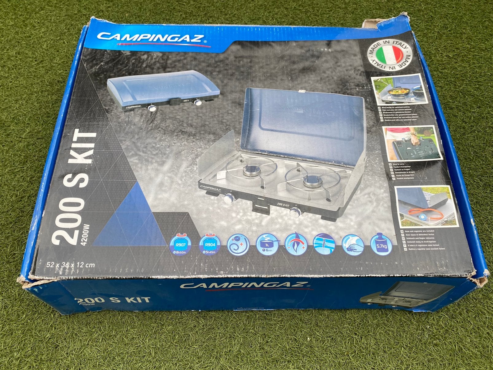 Campingaz 200 S Kit gaskooktoestel, Caravanes & Camping, Accessoires de camping, Utilisé, Enlèvement ou Envoi