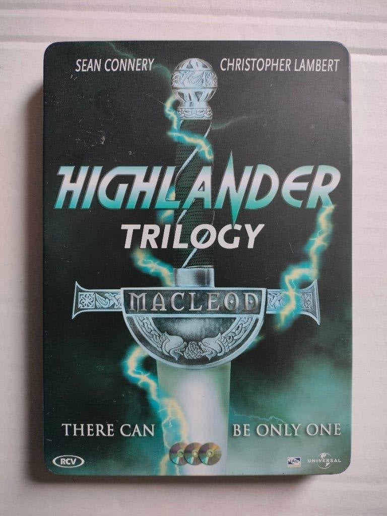 Boîtier métallique pour DVD Highlander Trilogy 3, Action, Enlèvement ou Envoi, Coffret, Comme neuf