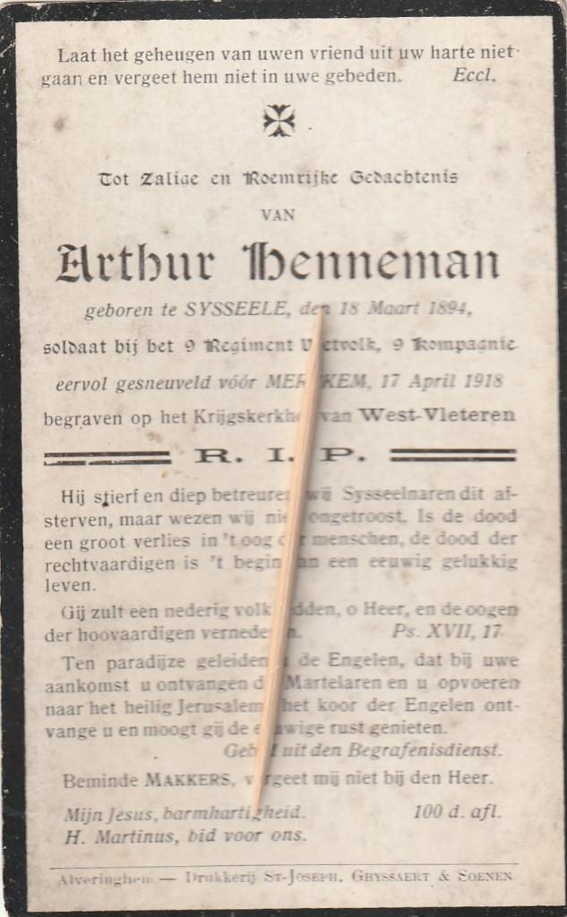 Oorlogsslachtoffer 1914-18, Verzamelen, Verzenden