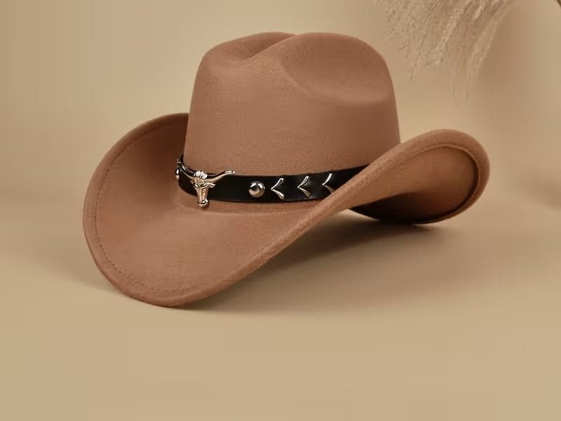 Cowboyhoed Ronde Gesp en Decoratieve Riem (Nieuw), Vêtements | Hommes, Chapeaux & Casquettes, Enlèvement ou Envoi, Neuf, Chapeau