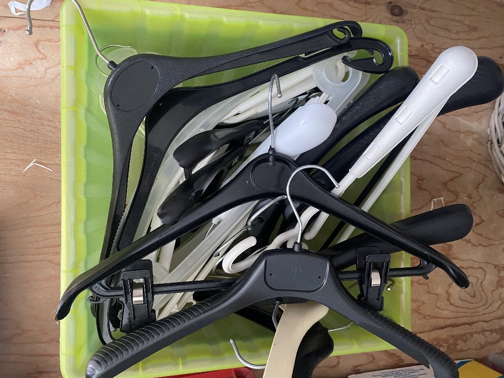GRATIS Kapstokken plastic af te halen, Ophalen, Gebruikt, Kunststof, Overige typen
