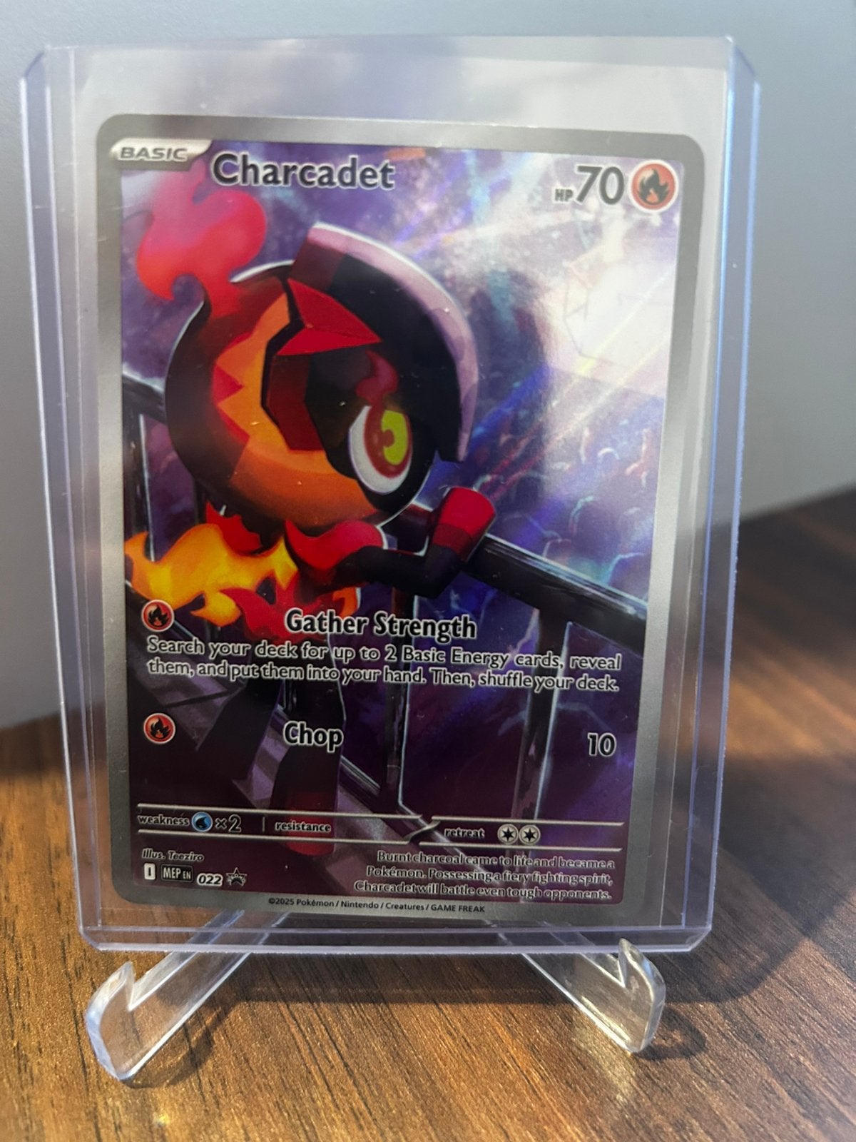 Pokemon charcadet promo, Ophalen of Verzenden, Zo goed als nieuw, Booster