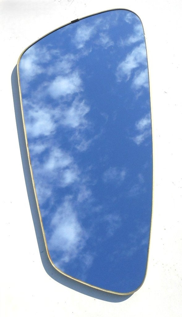 Grand miroir asymétrique Expo '58, Verre, Décoration murale, Enlèvement, 69 cm