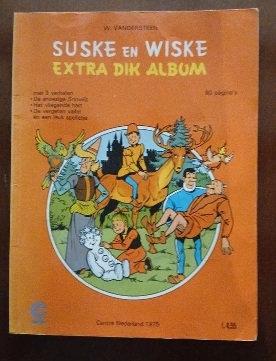 Suske en Wiske  Extra dik album Reclame uitgave Centra, Boeken, Stripverhalen, Gelezen, Willy Vandersteen, Eén stripboek, Ophalen of Verzenden