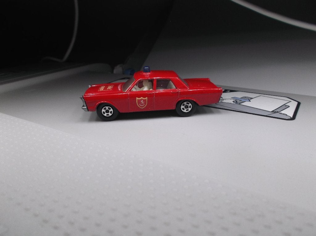 Matchbox  Fire chief Ford Galaxie nr59, Ophalen, Nieuw, Auto, Matchbox