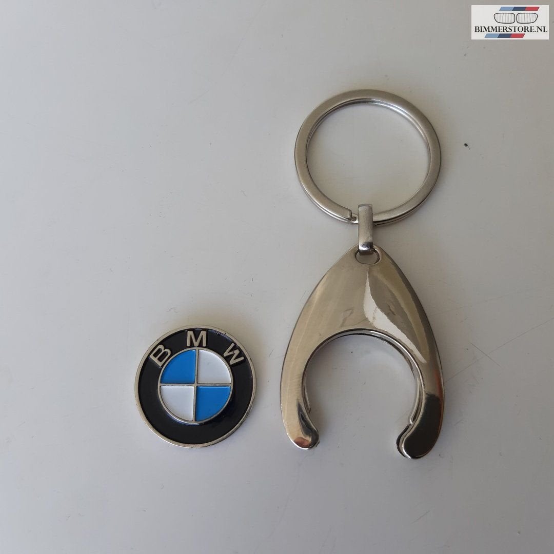 BMW Sleutelhanger keyring winkelwagen munt merchandise, -, -, Nieuw, Ophalen of Verzenden
