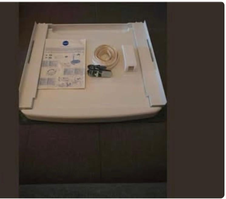 WPRO Tussenstuk voor Wasmachine-Droogkast, Ophalen