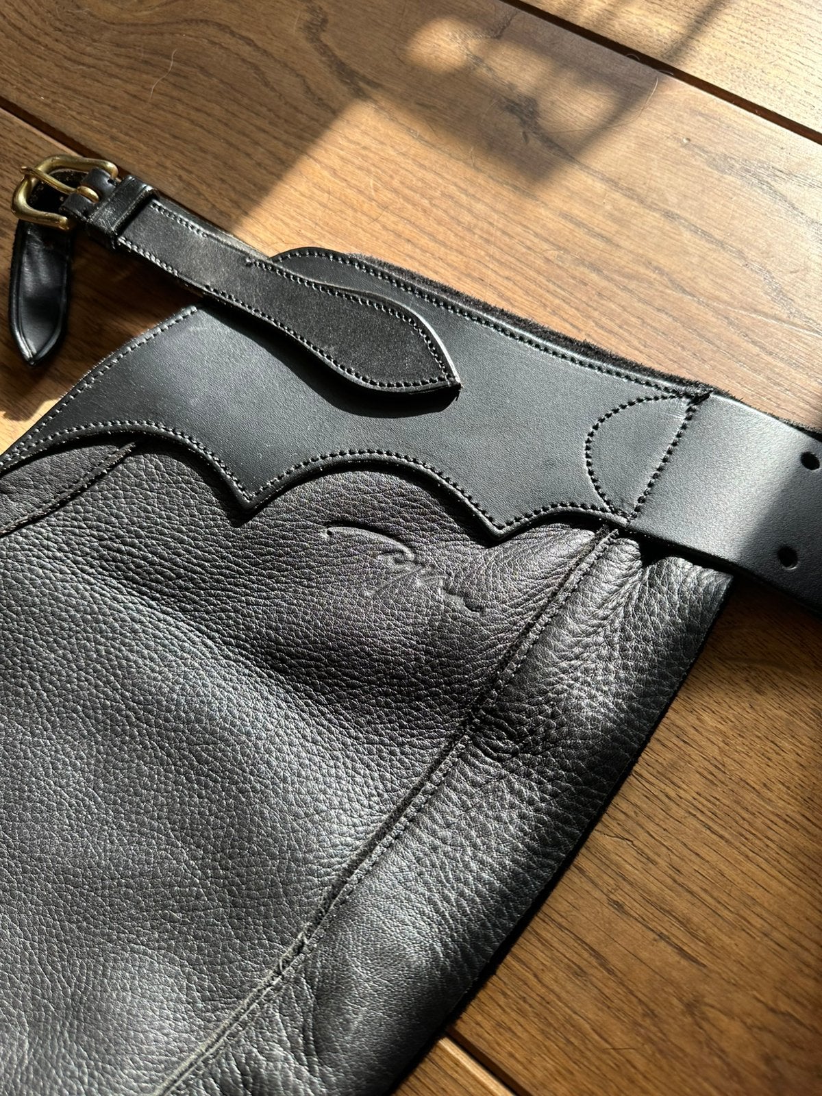 Dyon chaps lang kleur zwart, Enlèvement ou Envoi, Comme neuf, Noir, S