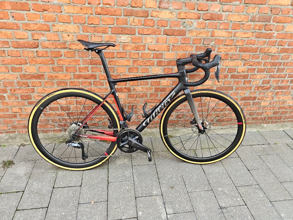Wilier 0SL Ultegra D12 NDR38 wheels mat zwart, Autres marques, Comme neuf, Enlèvement, Hommes
