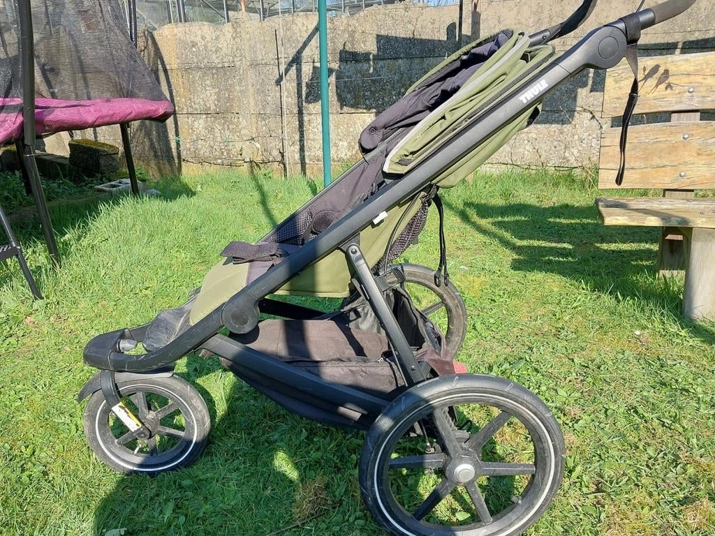 Thule urban glide 2 buggy + accessoires, Kinderen en Baby's, Ophalen, Zo goed als nieuw, Overige merken, Regenhoes