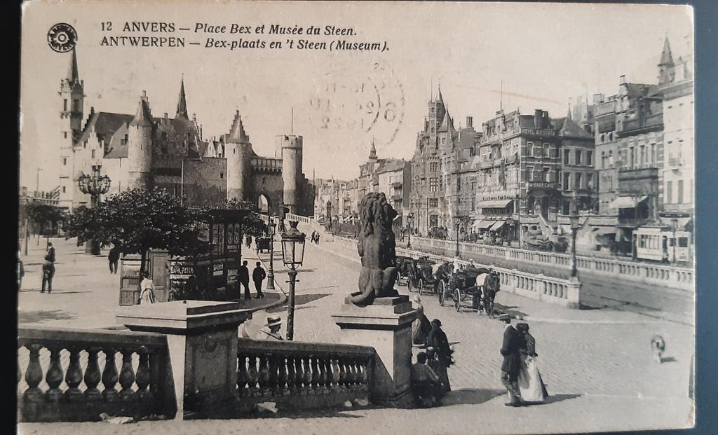 Anvers ANVERS PLACE STONE square, Enlèvement ou Envoi, Anvers