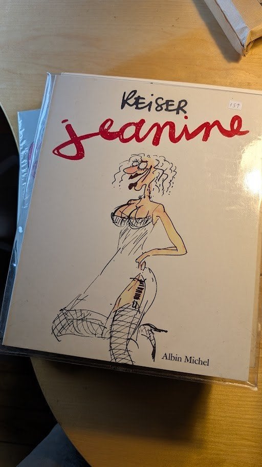 Reiser - "Jeanine" (1987), Boeken, Stripverhalen, Eén stripboek, Ophalen, Zo goed als nieuw, Reiser