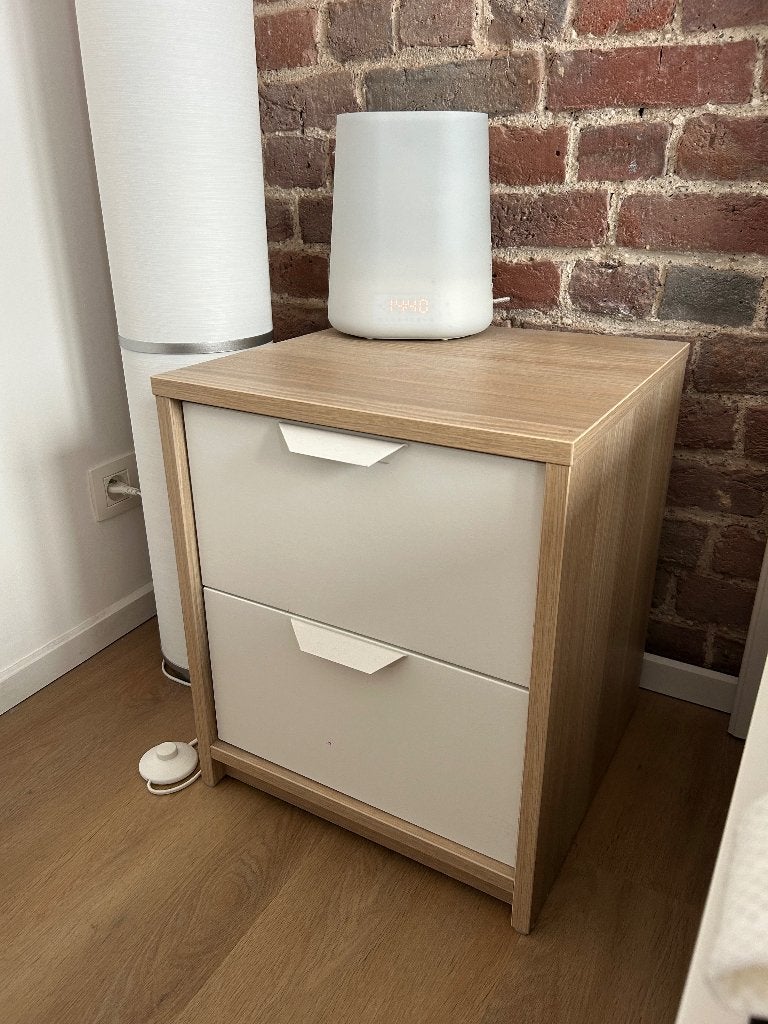 Commode 2 tiroirs IKEA ASKVOLL, Maison & Meubles, 25 à 50 cm, Moins de 100 cm, Comme neuf, Enlèvement