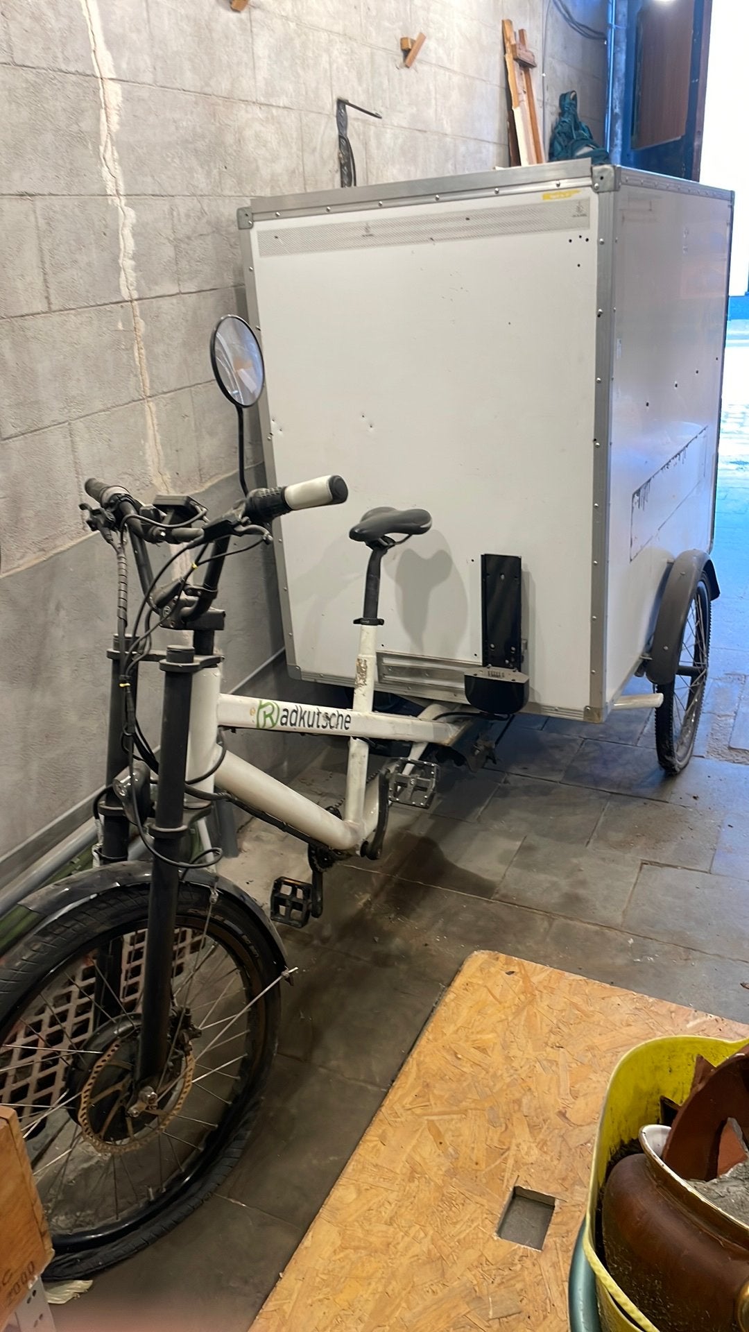 Cargo fiets, Fietsen en Brommers, Fietsen | Bakfietsen, Zo goed als nieuw, Ophalen