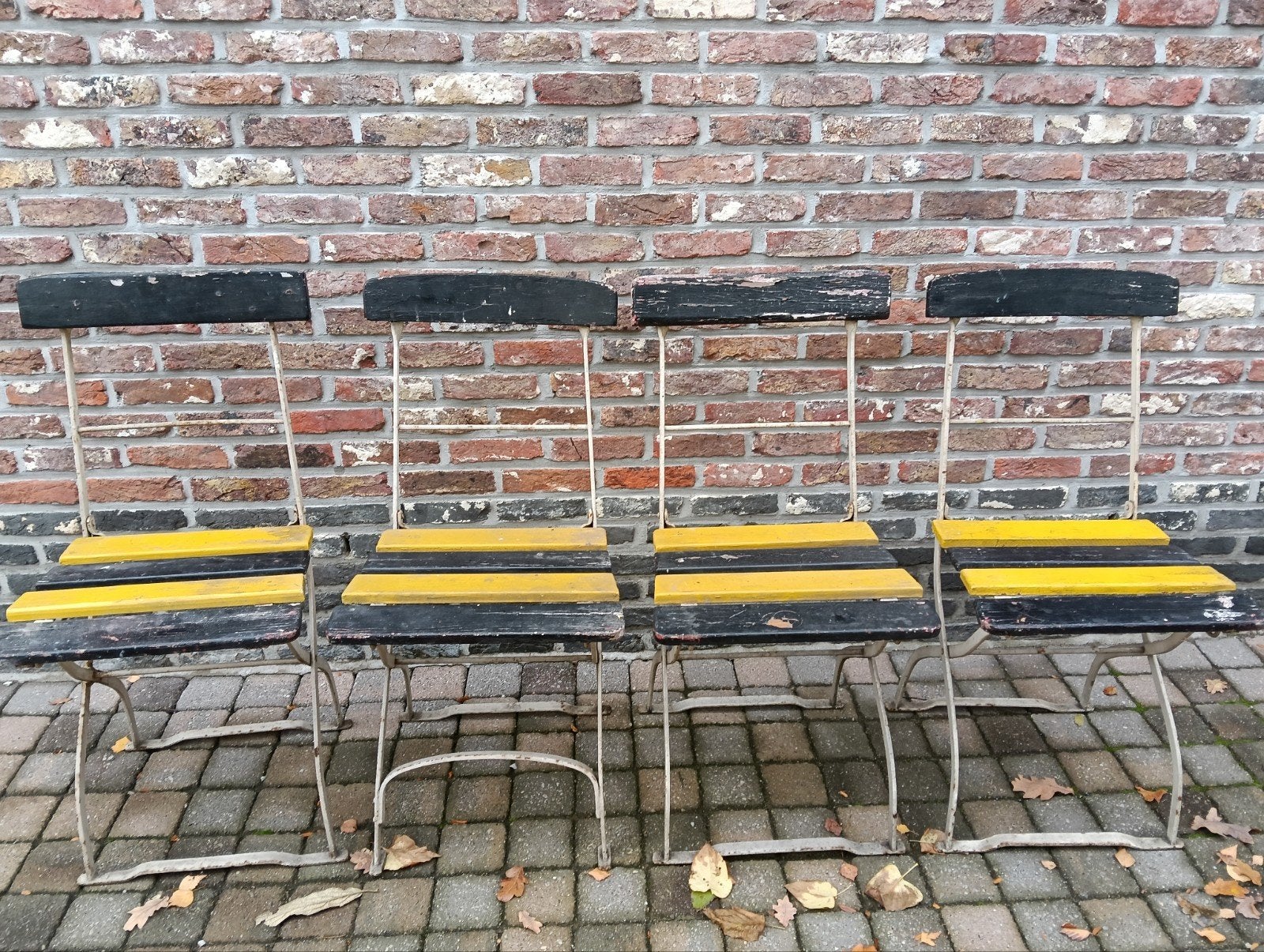 vintage terrasstoelen, Tuin en Terras, Ophalen