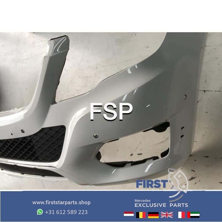 X204 GLK Facelift Voorbumper 2014 A2048855238 wit PDC OEM MB, Gebruikt, -, Voor, Ophalen of Verzenden